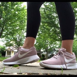 Nike Pink Tanjun Sneakers Size 8